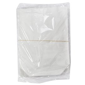 Paper Bag with Hexagonal Base White 17x22cm (1000 Units)