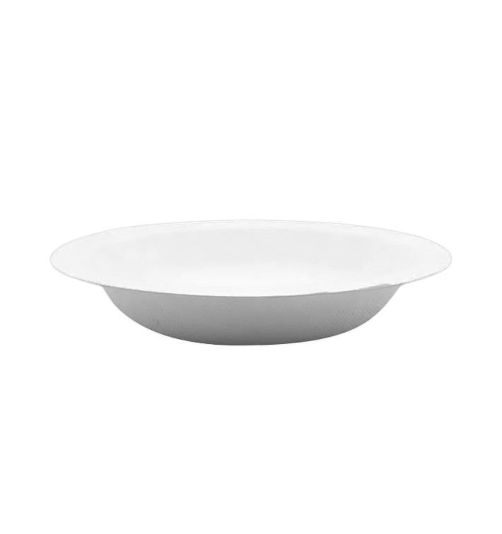 Sugarcane Bowl White 120ml Ø11,5cm (50 Units) Sugarcane Bowl White 120ml Ø11,5cm (50 Units)