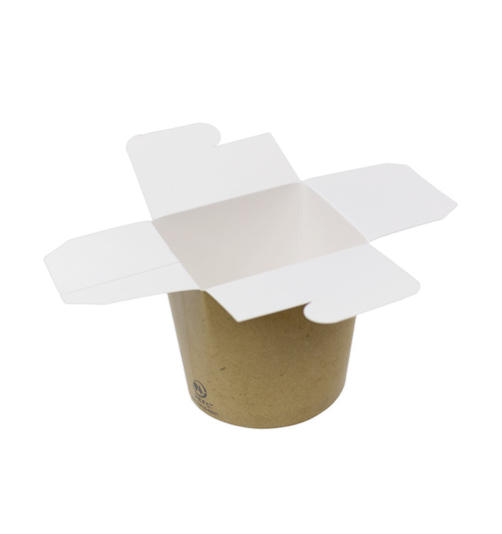 Paper Take-Out Box Kraft 529ml (50 Units) Paper Take-Out Box Kraft 529ml (50 Units)