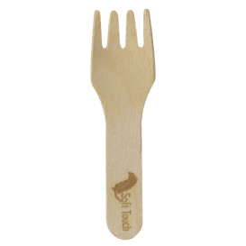 Wooden Mini Fork “Soft” 7,5cm (2.400 Units)