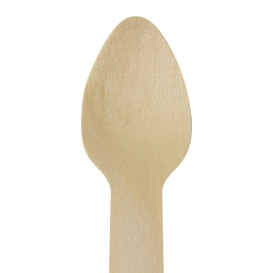 Wooden Mini Spoon “Soft” 7,5cm (100 Units)