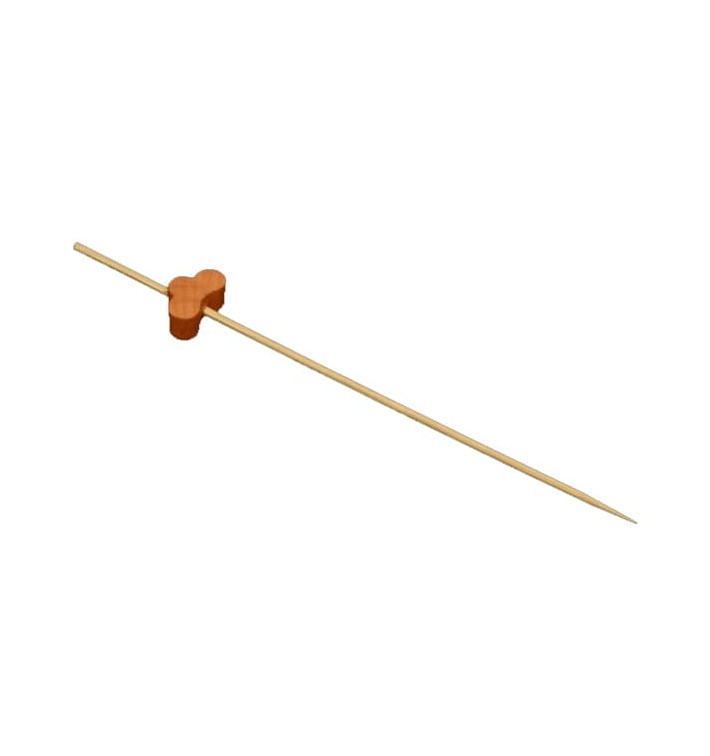 Wooden Food Pick "Nube" Design 12cm Wooden Food Pick "Nube" Design 12cm