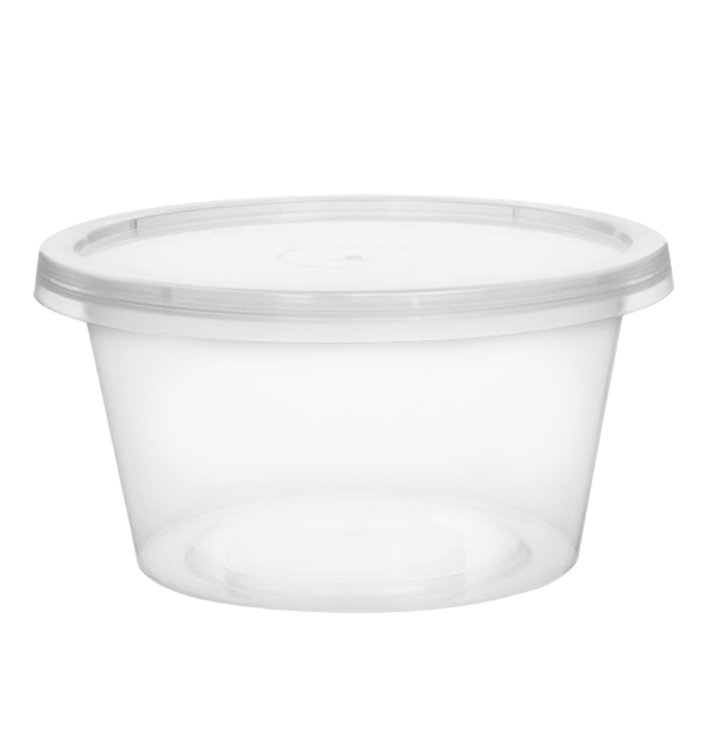 Sauce Cup in PP Transparent avec Lid 4Oz/120ml (2.000 Units)