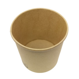 Kraft Carton Pot 750ml Ø11,7cm (25 Units)