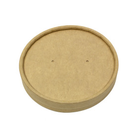 Kraft Carton Lid for Carton Pots of 9,5cm (25 Units)