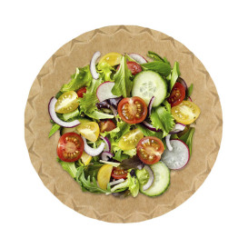 Kraft Paper Plate “Flower” Ø18cm 225g/m² (50 Units) 