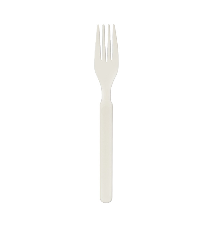 Reusable Durable Fork in PP Cream 17,9cm (20 Units) Reusable Durable Fork in PP Cream 17,9cm (20 Units)