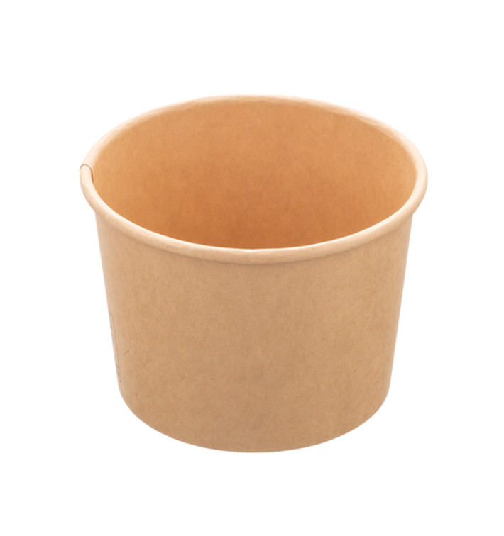Multi-Food Bowl Kraft Cardboard 550ml Ø11,5cm (50 Units) Multi-Food Bowl Kraft Cardboard 550ml Ø11,5cm (50 Units)