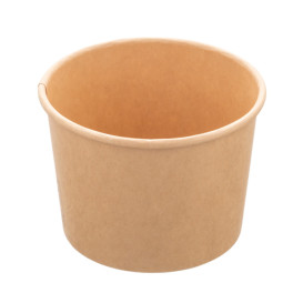 Multi-Food Bowl Kraft Cardboard 550ml Ø11,5cm (300 Units)