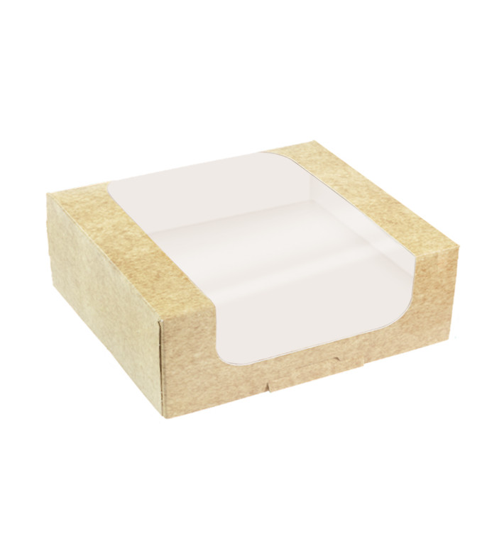 Square Cardboard Box PackiPack Vision Kraft 24x24x10cm (25 Units) Square Cardboard Box PackiPack Vision Kraft 24x24x10cm (25 Units)