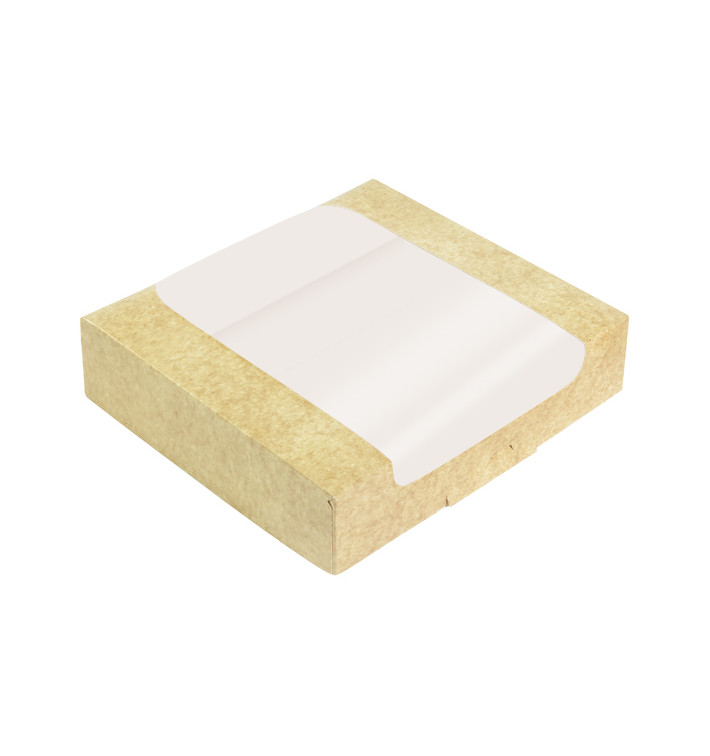 Square Cardboard Box PackiPack Vision Kraft 28x28x10cm (25 Units) Square Cardboard Box PackiPack Vision Kraft 28x28x10cm (25 Units)
