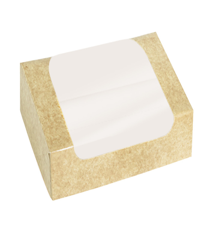 Rectangular Cardboard Box PackiPack Vision Kraft 13x11x8cm (X Units) Rectangular Cardboard Box PackiPack Vision Kraft 13x11x8cm (X Units)