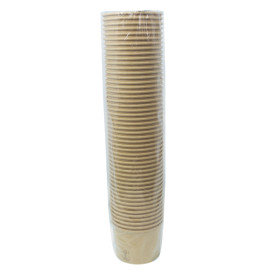 Multi-Food Bowl Kraft-Kraft Cardboard 550ml Ø11,5cm (50 Units)
