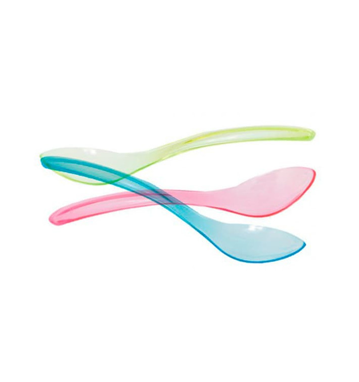 Plastic Ice Cream Spoon Wrapped Pack 14,7cm Plastic Ice Cream Spoon Wrapped Pack 14,7cm