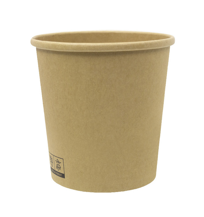 Kraft-Kraft Carton Pot 450ml Ø9,5cm (25 Units) Kraft-Kraft Carton Pot 450ml Ø9,5cm (25 Units)