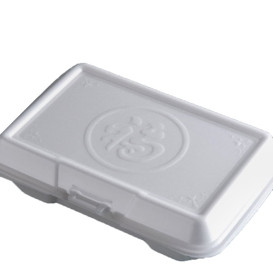 Foam Take-Out Container Asian 2,40x1,40x0,70cm 