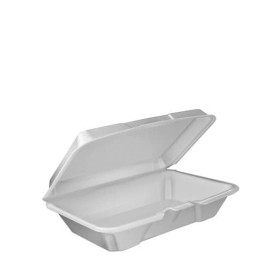 Foam Take-Out Container Asian 2,40x1,40x0,70cm (200 Units)