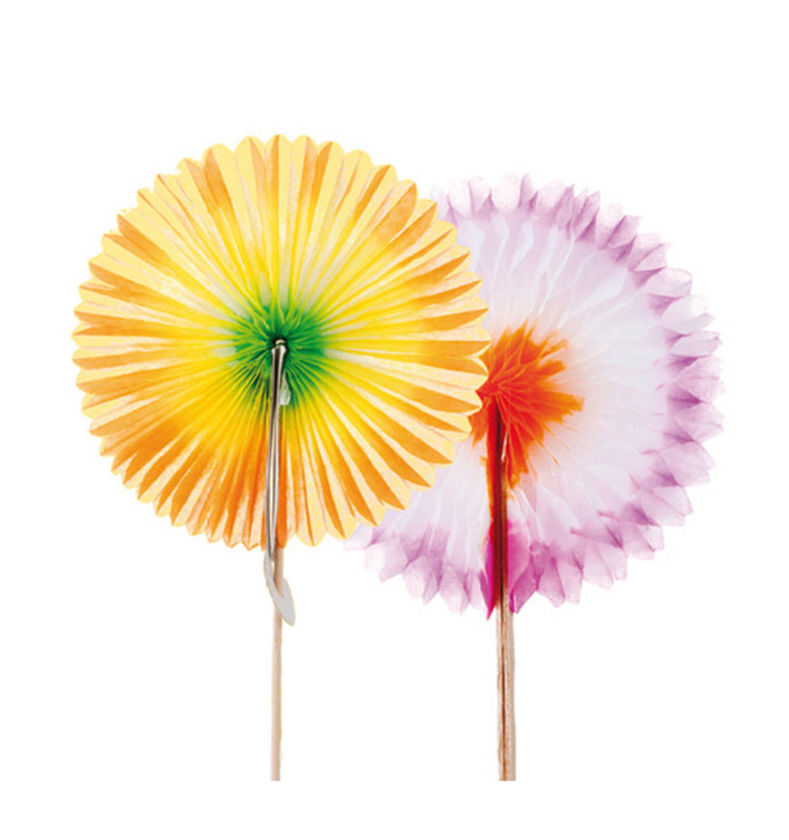 Ice Cream Decorating Set Chinese Fan Design 7,5cm Ice Cream Decorating Set Chinese Fan Design 7,5cm