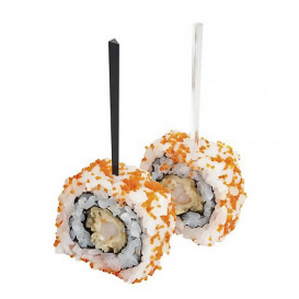 Plastic Food Pick Black 9cm (5.000 Units)