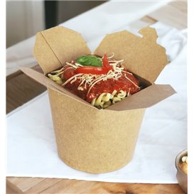 Paper Take-Out Box Kraft 760ml (25 Units)