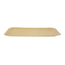 Paper Tray Rectangular shape Kraft 14x21 cm (100 Units)  