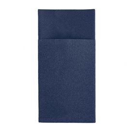 Pocket Fold Airlaid Napkins "Kanguro" Blue 40x40cm (30 units) 