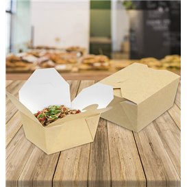 American Box Kraft 19,7x14x6,5cm 1800ml (200 Units)