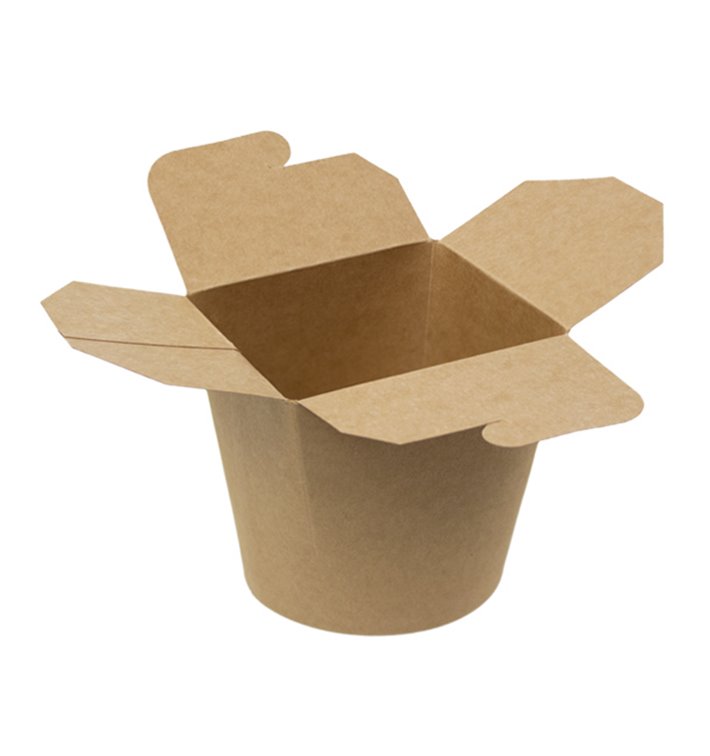 Paper Take-Out Box Kraft 760ml (25 Units) Paper Take-Out Box Kraft 760ml (25 Units)