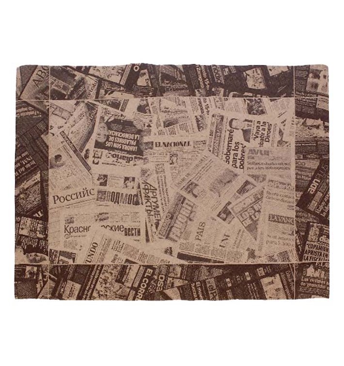 Paper Placemats 30x40cm Kraft "Prensa" 50g (2500 Units) Paper Placemats 30x40cm Kraft "Prensa" 50g (2500 Units)
