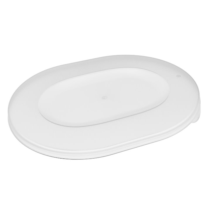 Revolve” Durable Reusable PP Bio Reusable Bowl Cover Oval 22x17,4x5cm (36 Units) Revolve” Durable Reusable PP Bio Reusable Bowl Cover Oval 22x17,4x5cm (36 Units)