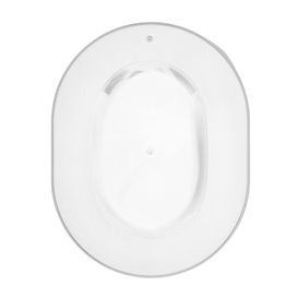 Revolve” Durable Reusable PP Bio Reusable Bowl Cover Oval 22x17,4x5cm (144 Units)
