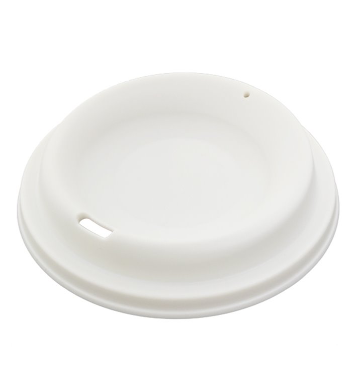 Durable Reusable PP Cream Lid for Tumbler Ø9,6cm (600 Units) Durable Reusable PP Cream Lid for Tumbler Ø9,6cm (600 Units)