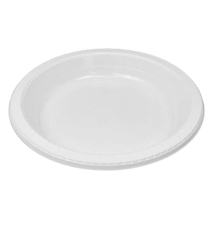 Reusable Plate in PS Deep White 22cm (25 Units) Reusable Plate in PS Deep White 22cm (25 Units)