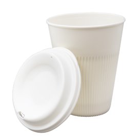 Durable Reusable PP Cream Lid for Tumbler Ø9,6cm (600 Units)
