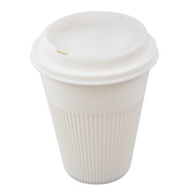 Durable Reusable PP Cream Lid for Tumbler Ø9,6cm (600 Units)