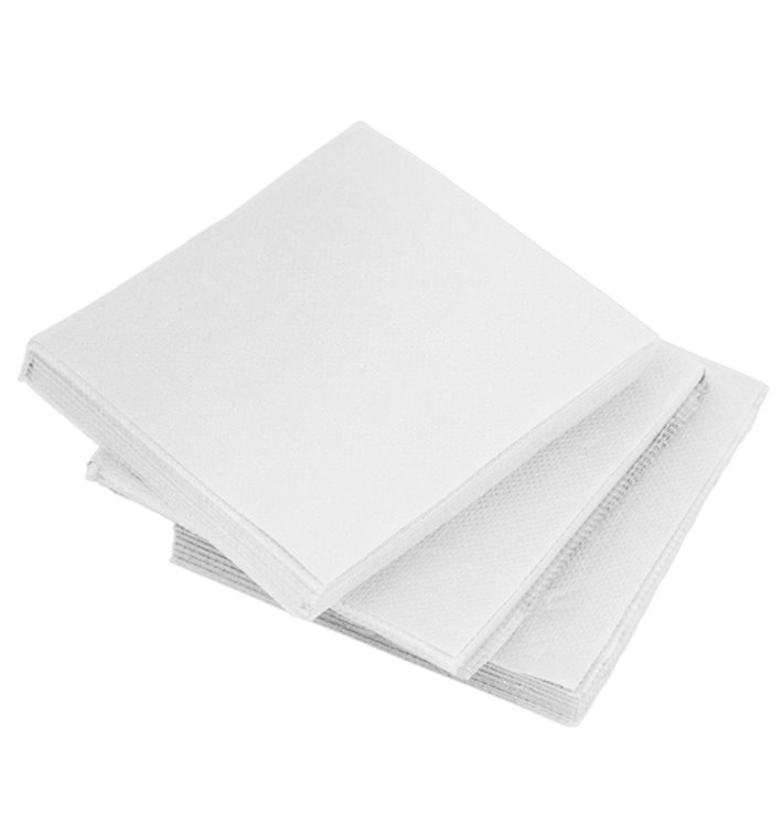 Cocktail Napkin 20x20cm 2-layer White (2.400 Units) Cocktail Napkin 20x20cm 2-layer White (2.400 Units)