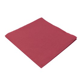 Paper Napkin Double Point 40x40cm 2-ply Burgundy (50 Units)