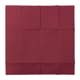 Cutlery Napkin Fold Micropoint 40x40cm Burgundy (480 Units)