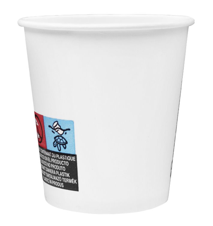 Paper Cup 4Oz/120ml White (2.100 Units) Paper Cup 4Oz/120ml White (2.100 Units)