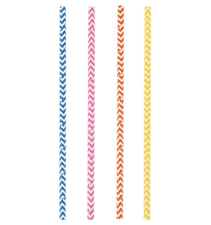 Straight Paper Cane Colors Ø8mm 40cm (50 Units) Straight Paper Cane Colors Ø8mm 40cm (50 Units)