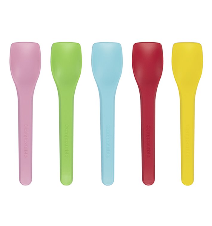 Ice Cream Scoop Colors CPLA 10cm (100 Units) Ice Cream Scoop Colors CPLA 10cm (100 Units)