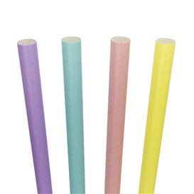 Straight Paper Cane Colors Ø1,2cm 20cm (3.000 Units)