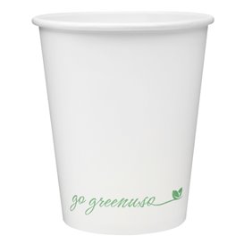 Paper Cup White 9Oz/280ml Ø8,0cm (50 Units) 