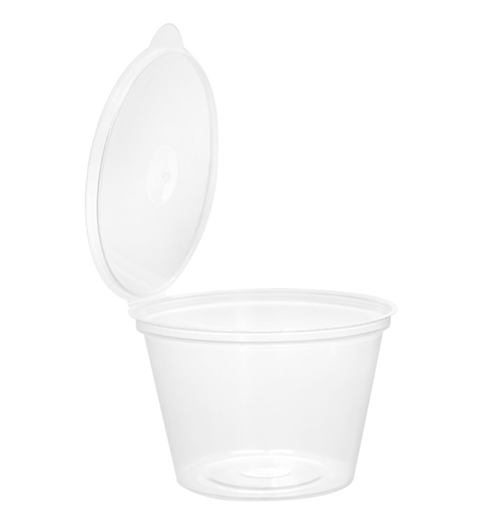 Plastic Container APET Round shape Transparente 125ml (405 Units) Plastic Container APET Round shape Transparente 125ml (405 Units)