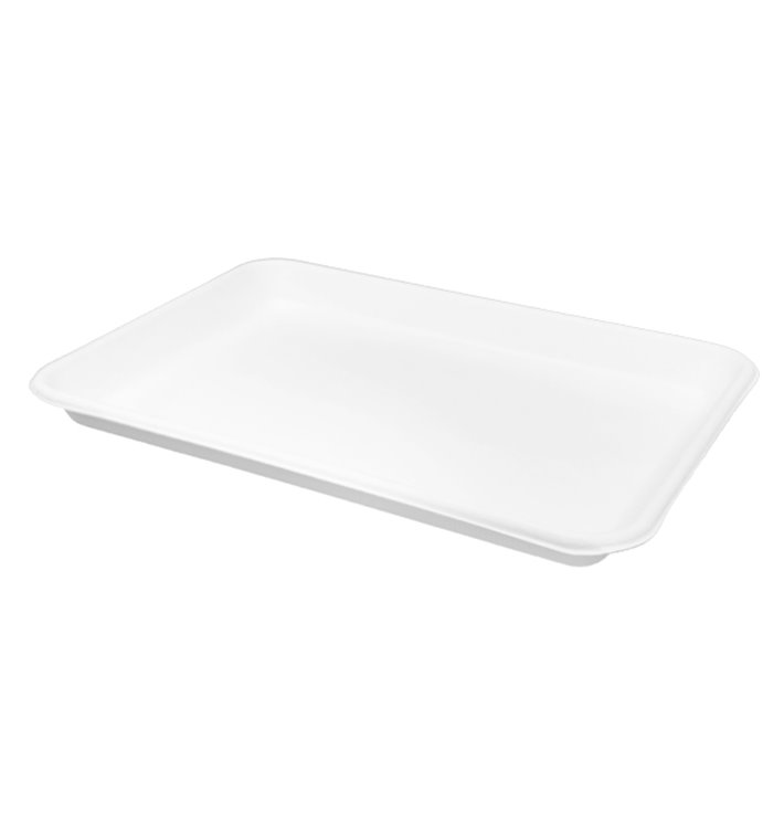 White Sugar Cane Tray 24,5x17,5cm (50 Units) White Sugar Cane Tray 24,5x17,5cm (50 Units)