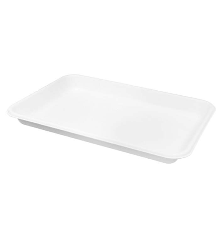 White Sugar Cane Tray 22,5x16cm (50 Units) White Sugar Cane Tray 22,5x16cm (50 Units)