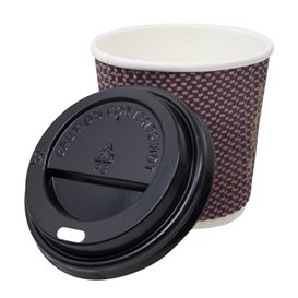 Lid for Paper Cup Hole 4Oz/120ml White Ø6,2cm (3.000 Units)