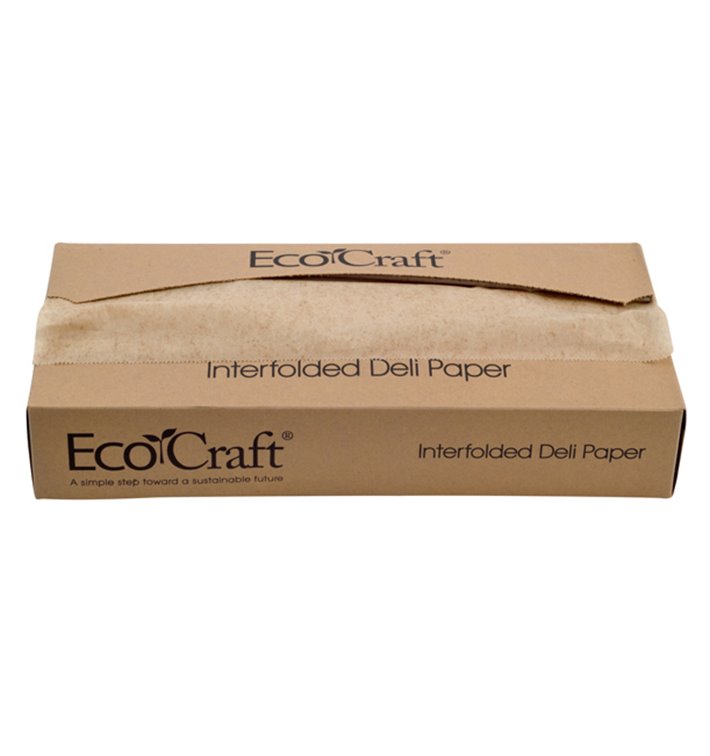 Greaseproof Paper Wrapping Kraft in Dispenser 30,8x27cm (6.000 Units) Greaseproof Paper Wrapping Kraft in Dispenser 30,8x27cm (6.000 Units)