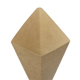 Paper Dipping Cone Kraft 19,5cm 100g (50 Units)