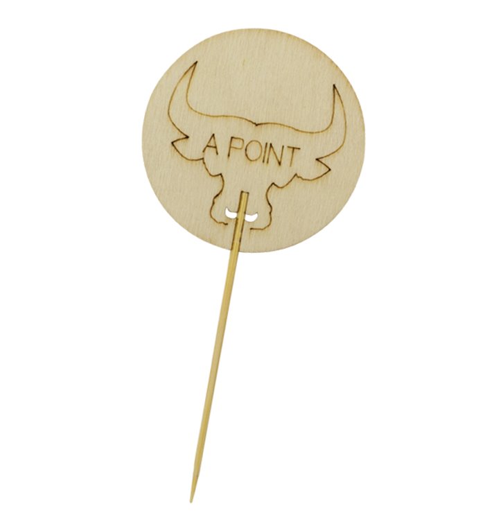 Bamboo Cooking Stick “A Point” 9cm (1200 Units) Bamboo Cooking Stick “A Point” 9cm (1200 Units)